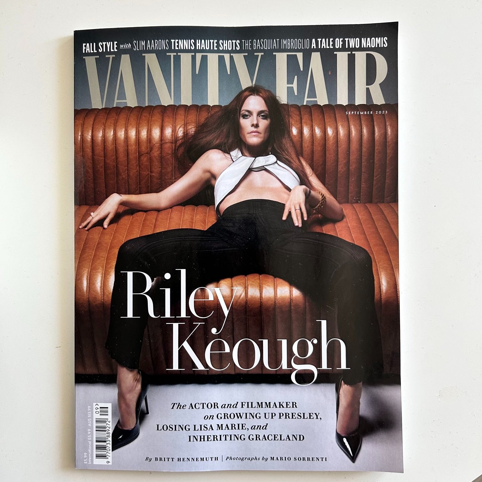 VANITY FAIR MAGAZINE - SEPTEMBER 2023 - RILEY KEOUGH (COVER