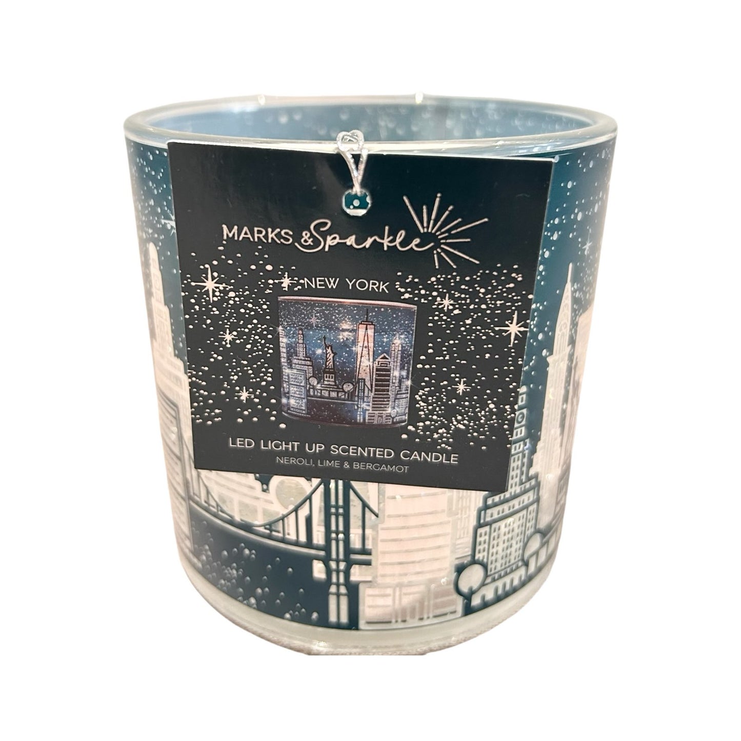 Marks and Spencer Christmas New York Light Up Scented Candle