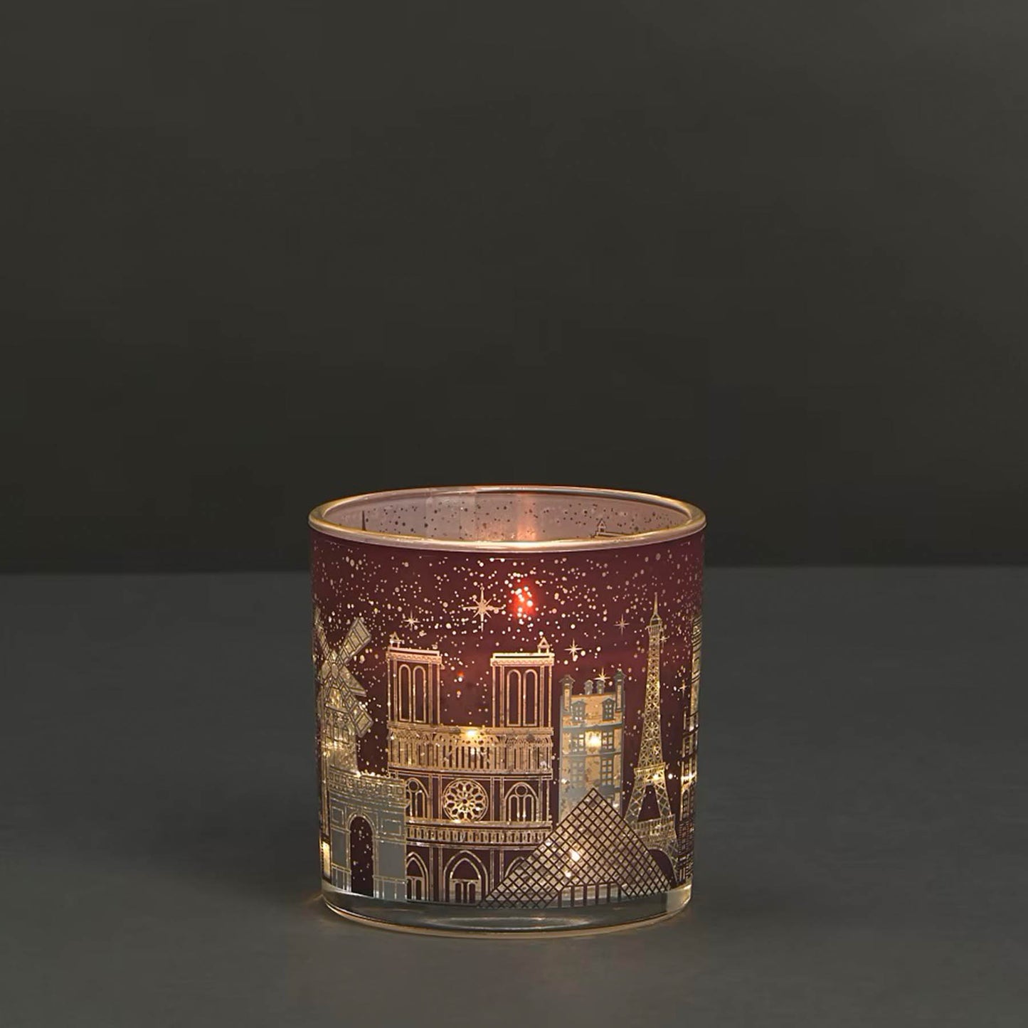 Marks and Spencer Christmas Paris Light Up Scented Candle