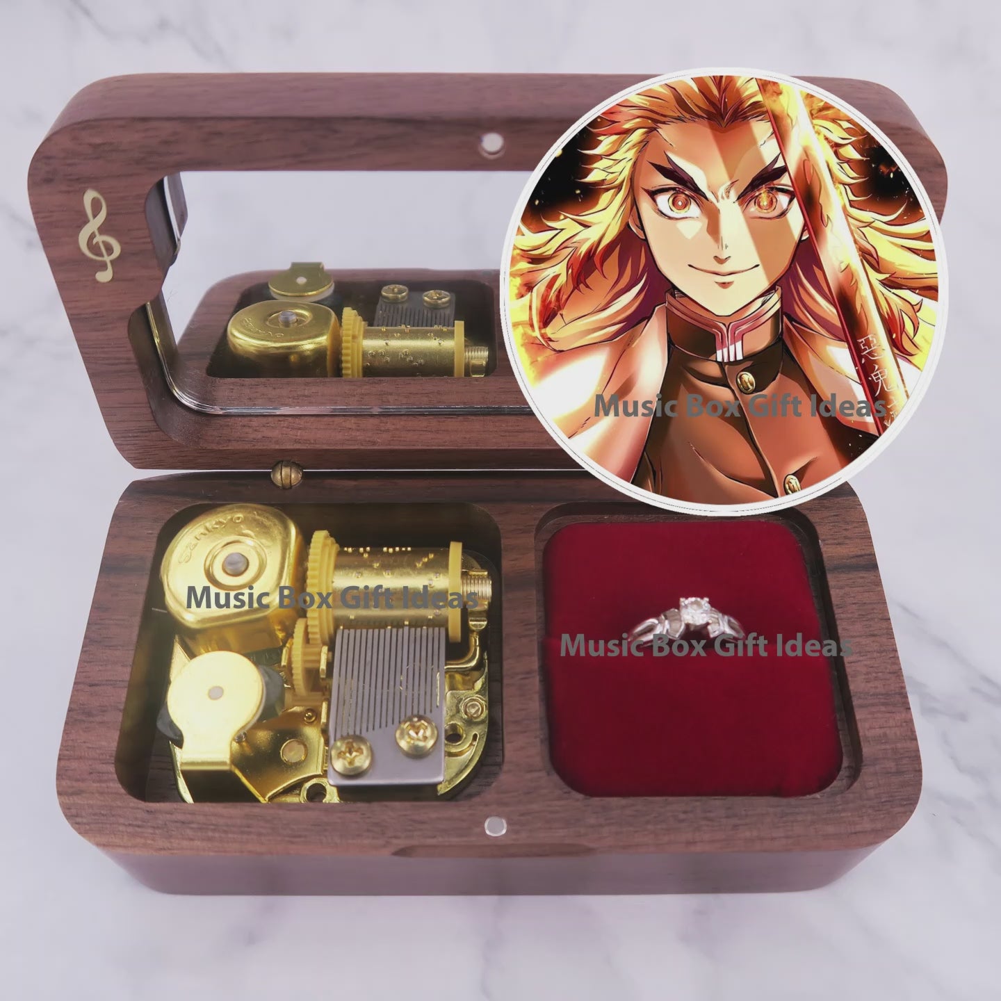 Inuyasha Jewelry Box with shops music