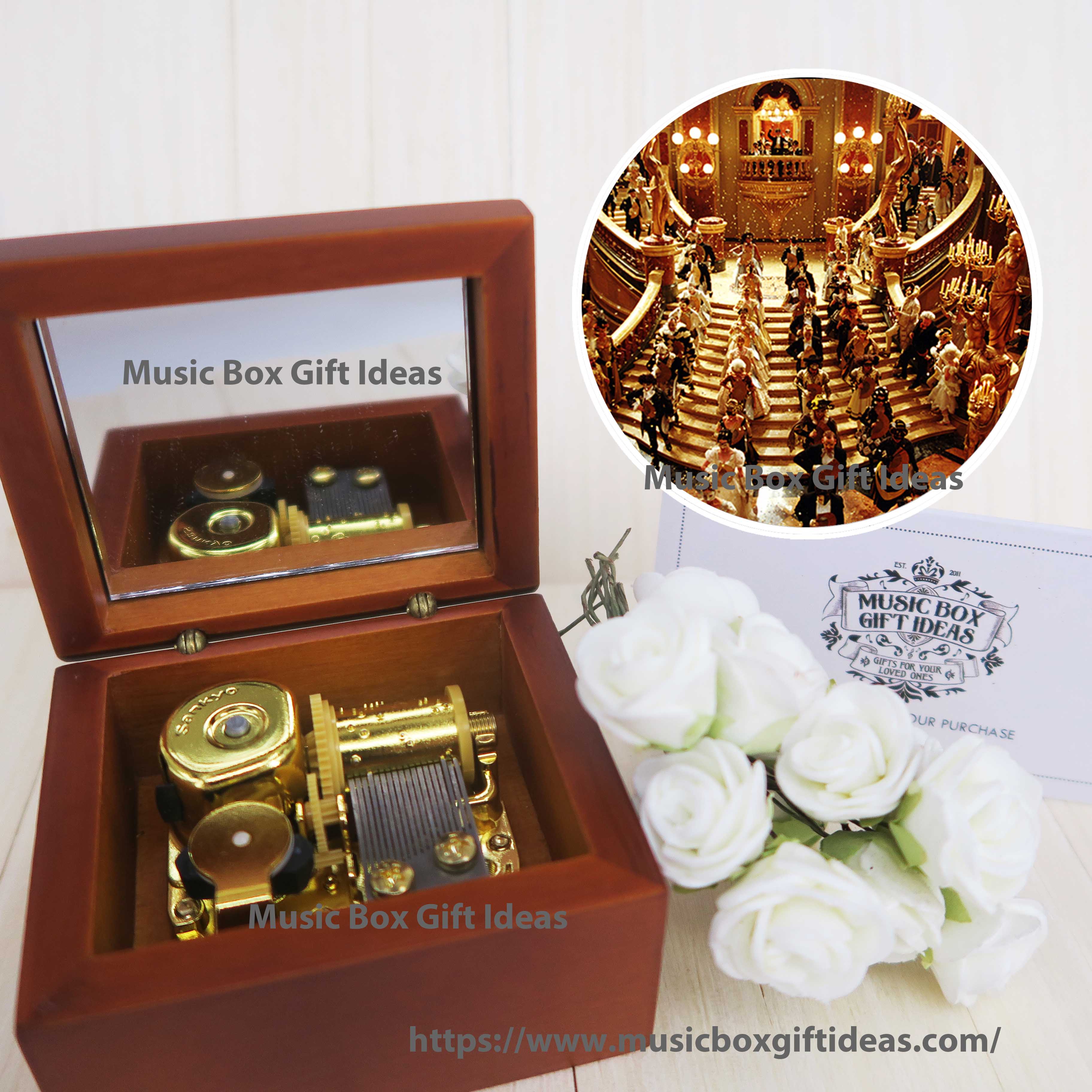 Music Box Wooden Hand Crank Music Boxes You Are My Sunshine Musical Box Gift  | Fruugo KR